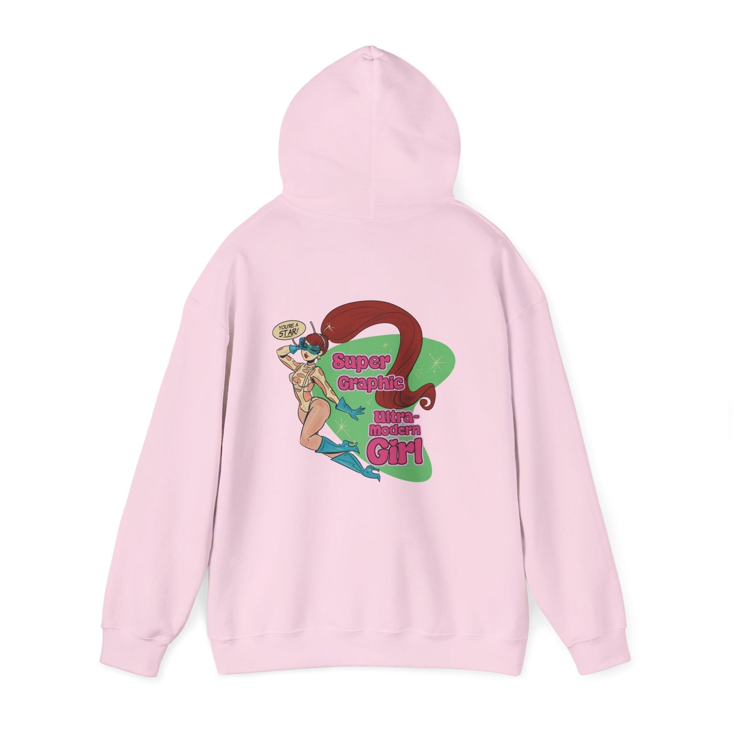 You're A Star Hoodie - Unisex Hooded Sweatshirt by Alpaclypse Art