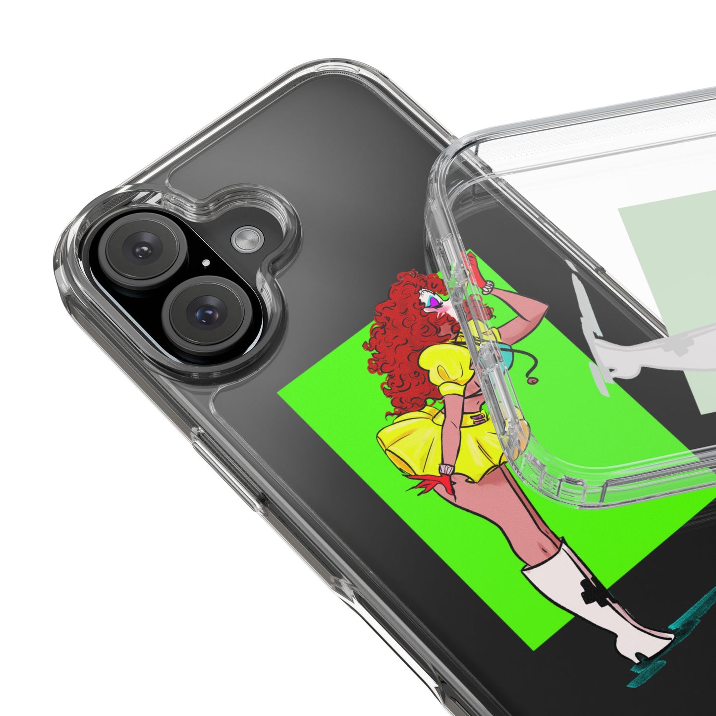 Franken Chappell Clear Phone Case
