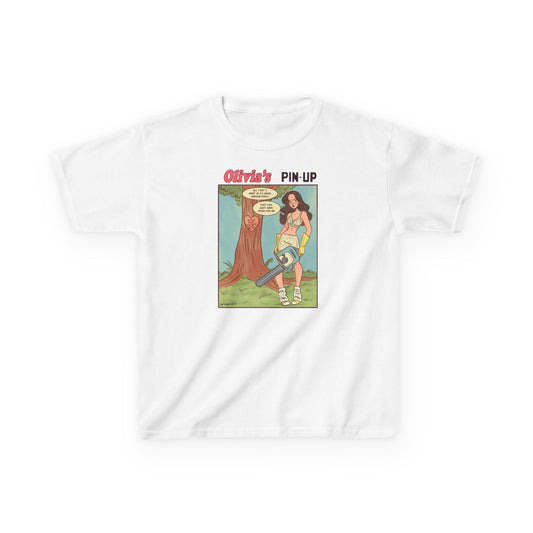 Olivia's Pin Up Baby Tee Printify