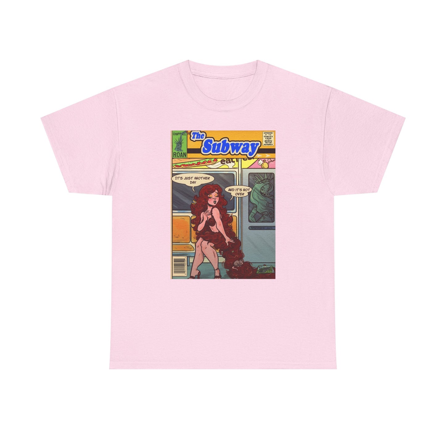 Subway Unisex Tee by Alpacalypse Art