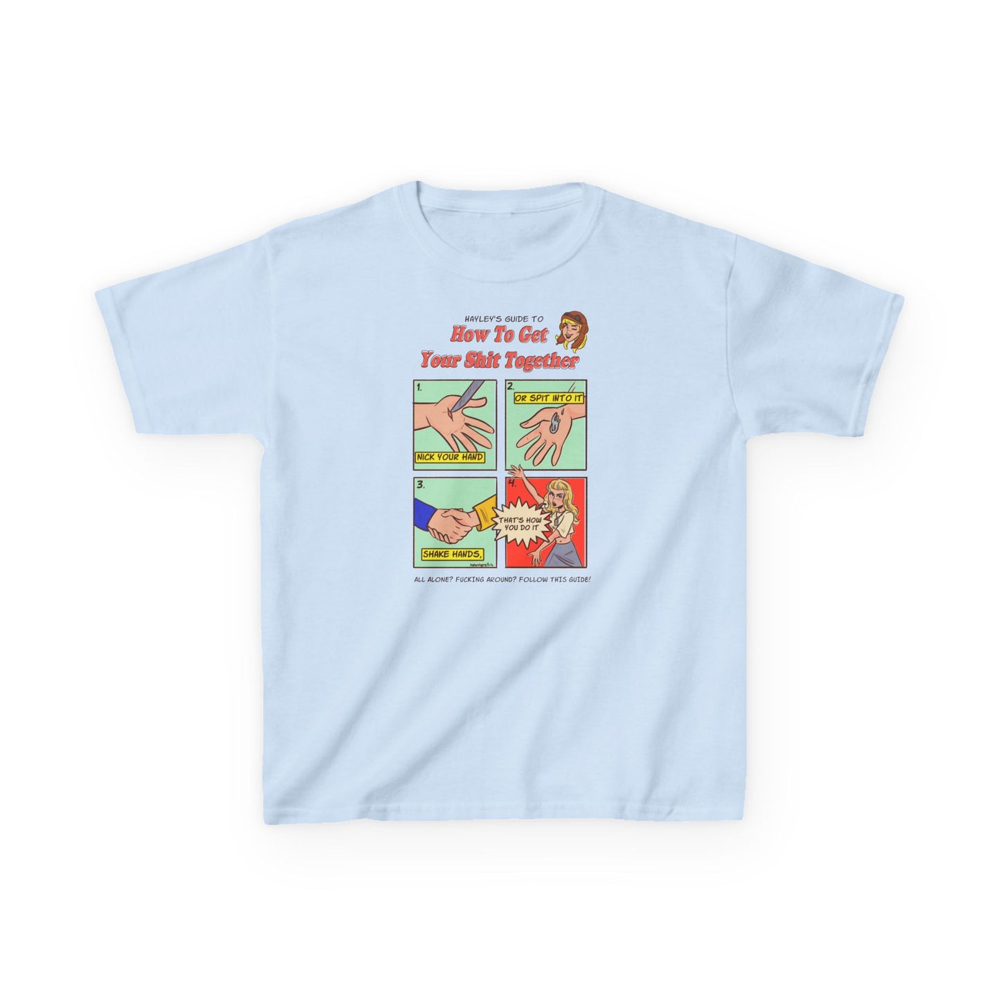 How To Get Your Shit Together Baby Tee Printify
