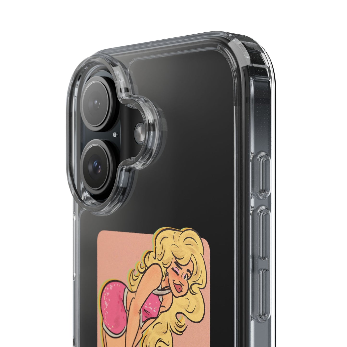 Sabrina Butterfly Clear Phone Case