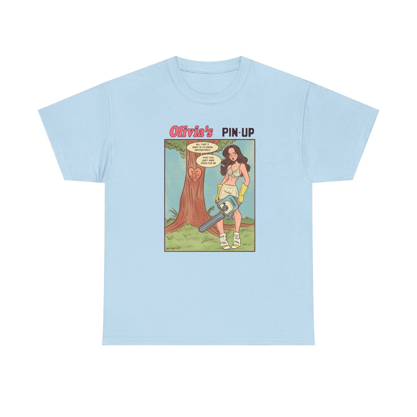 Olivia's Pin Up Unisex Tee Printify