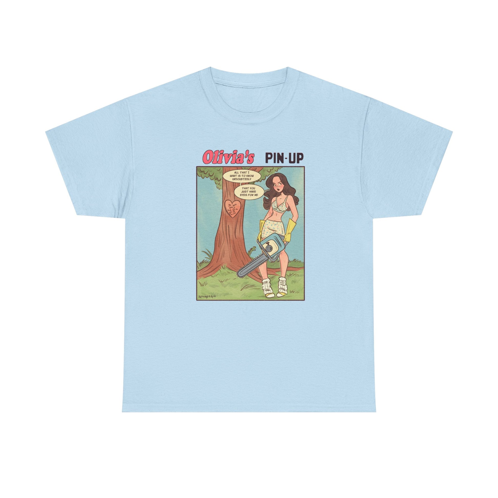 Olivia's Pin Up Unisex Tee Printify