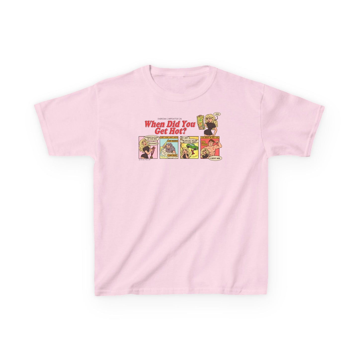 When Did You Get Hot Baby Tee