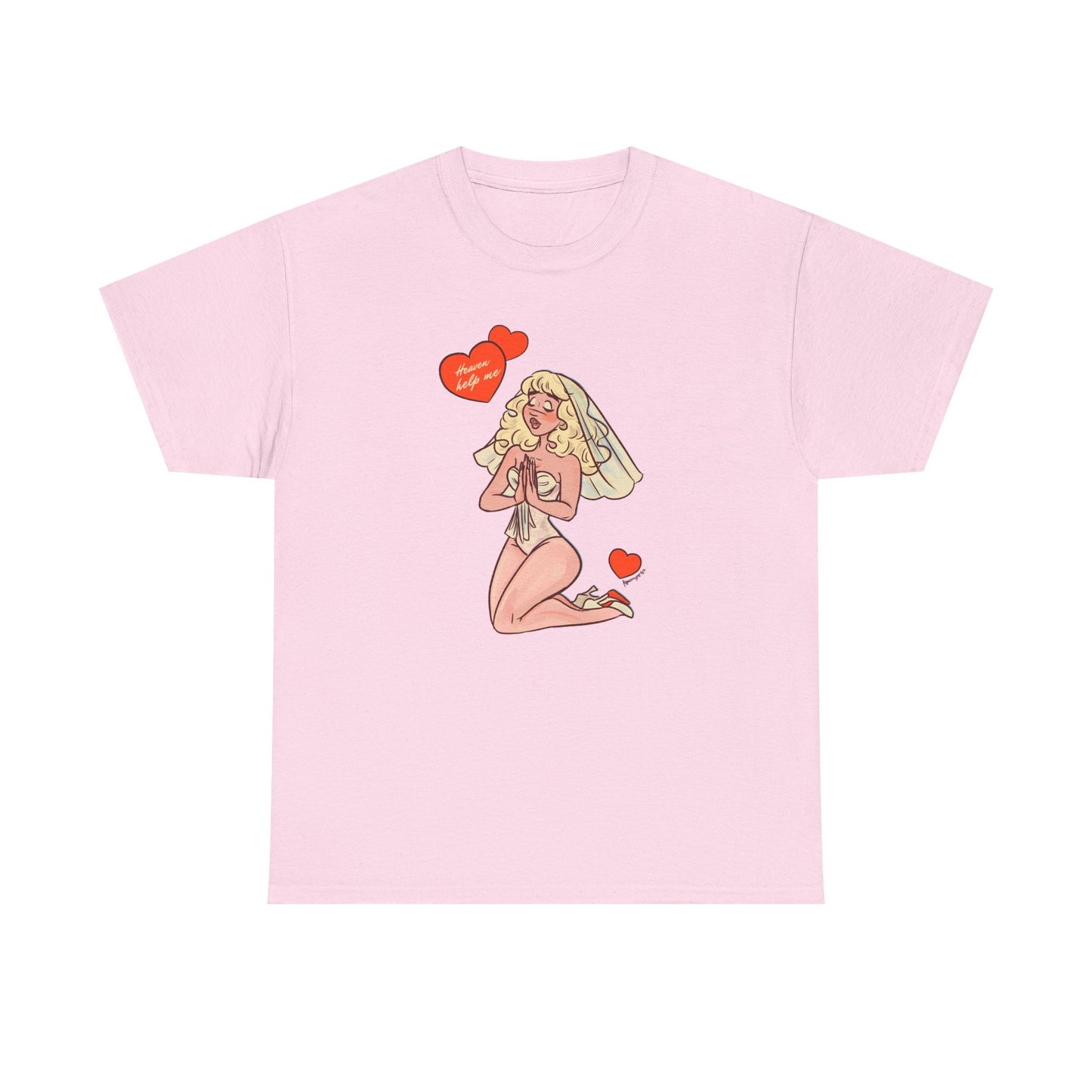 Sabrina Carpenter's Heaven Help Me Unisex Tee Printify