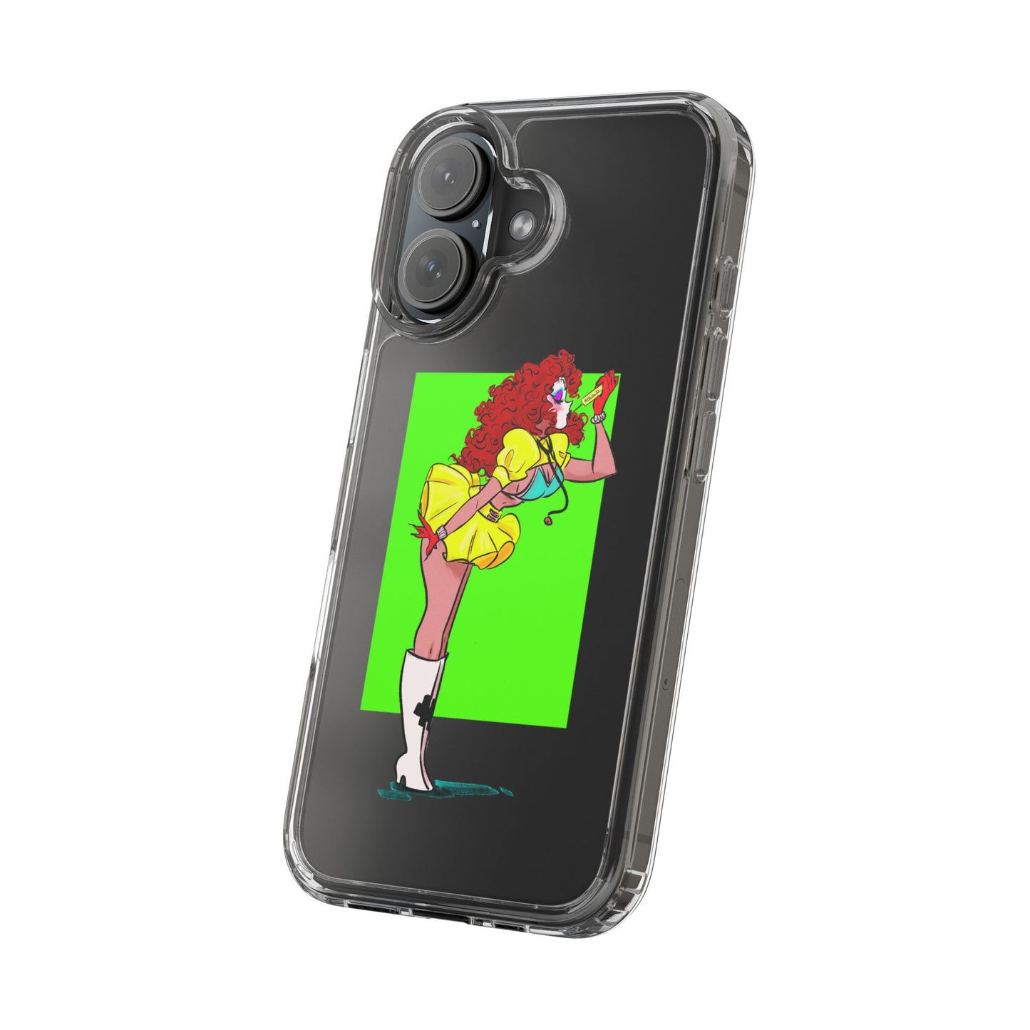 Franken Chappell Clear Phone Case