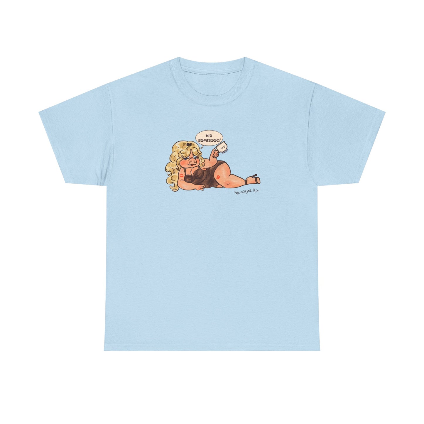 Miss Piggy Moi Espresso Unisex Tee