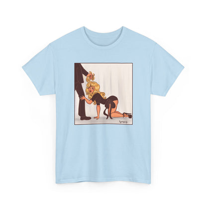 Mans Best Friend Unisex Tee by Alpacalypse Art