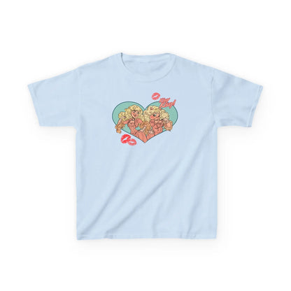 Kissy Kissy Miss Piggy Baby Tee Alpacalypse Art