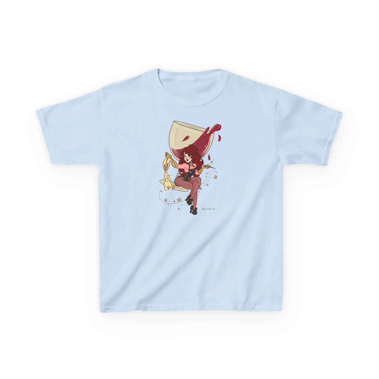 Chappell Pin Up Baby Tee Alpacalypse Art