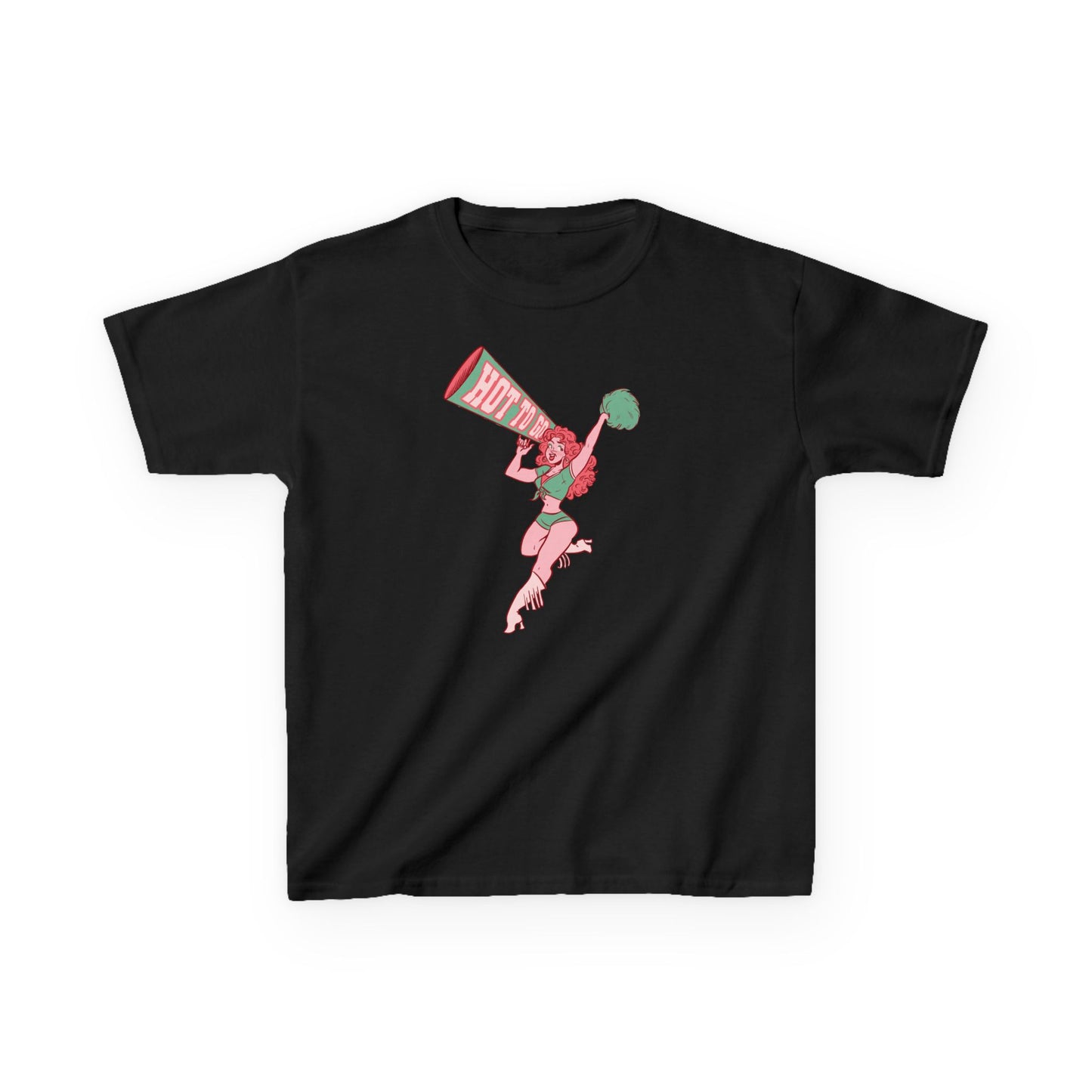 Hot To Go Baby Tee by Alpacalypse Art