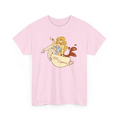 Me Espresso Unisex Tee by Alpacalypse Art