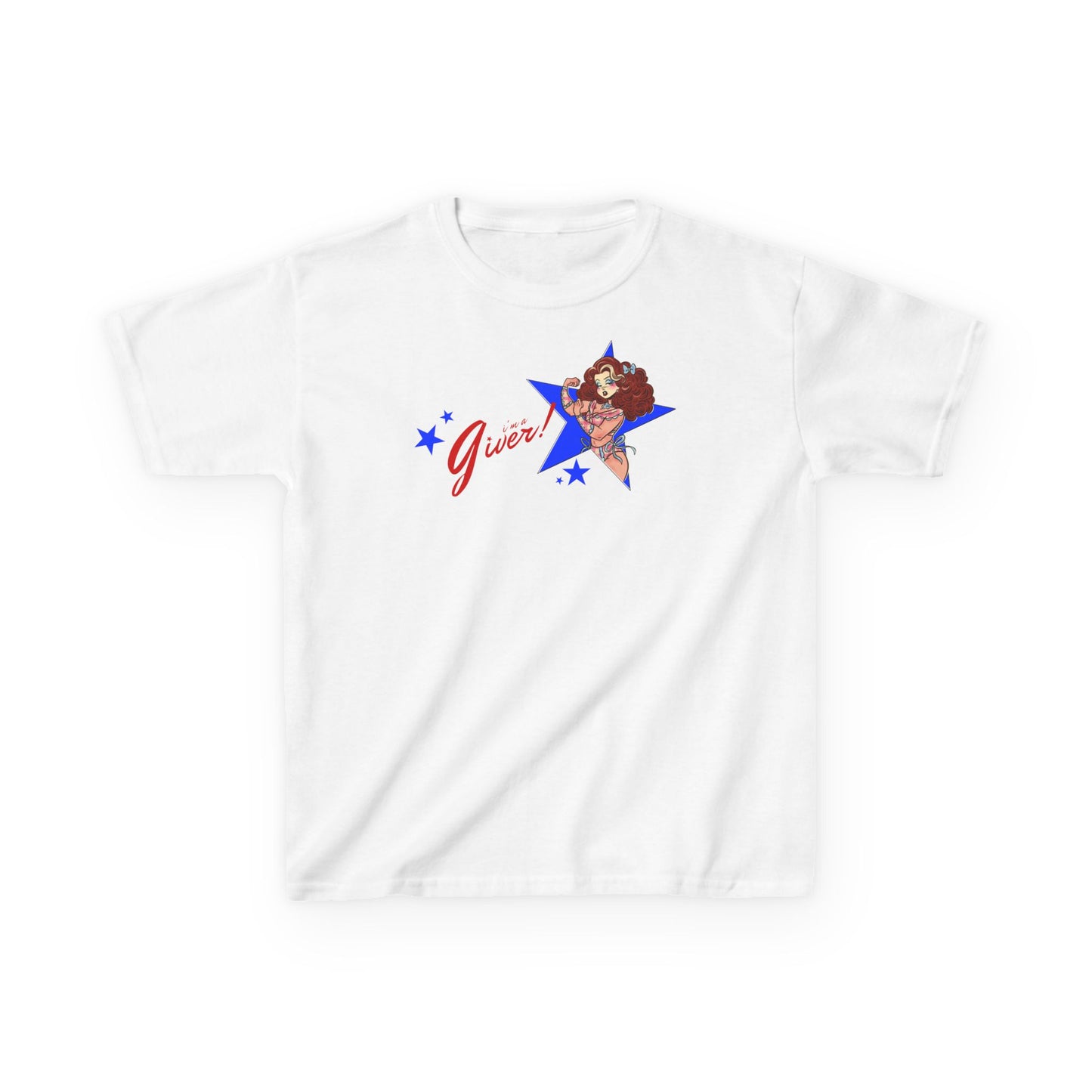 I'm A Giver Baby Tee by Alpacalypse Art