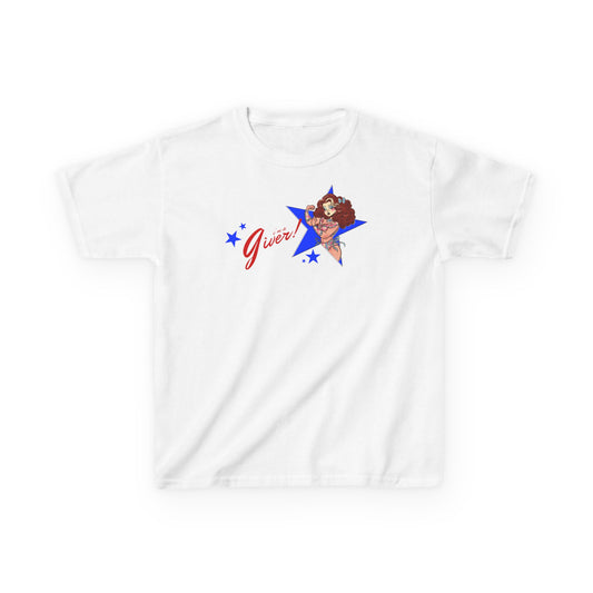I'm A Giver Baby Tee by Alpacalypse Art
