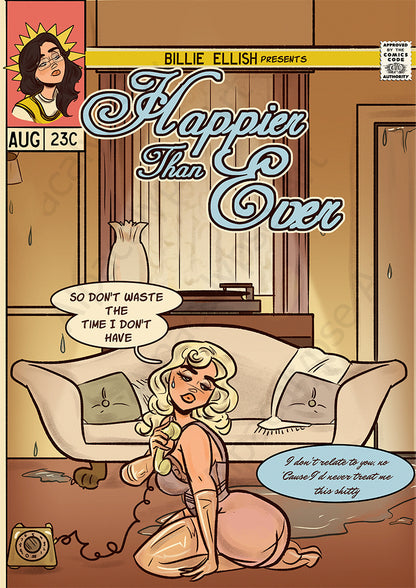 Happier Than Ever Print