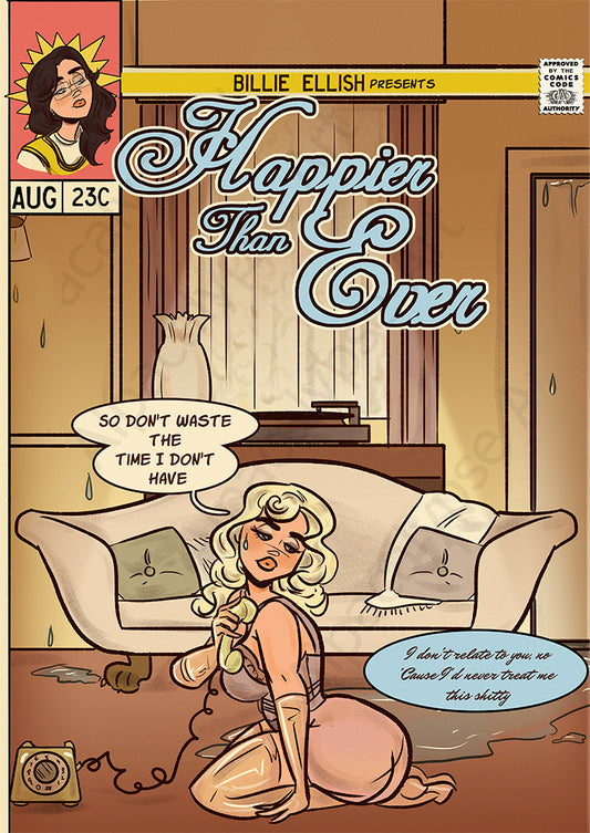 Happier Than Ever Print