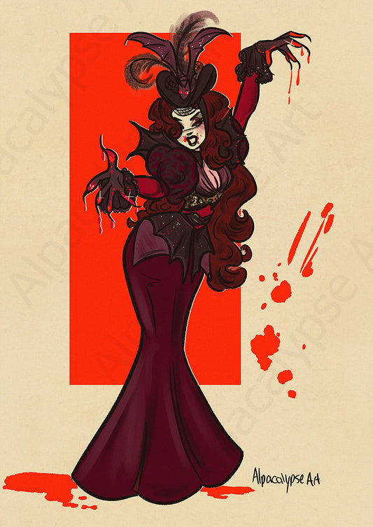 The Vampire Chappell Print