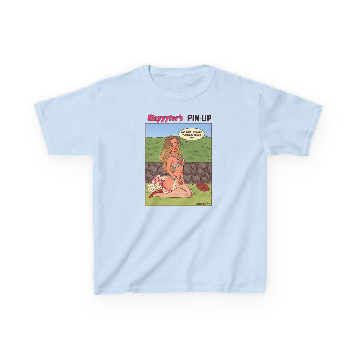 Slayyyter Got A Girl Baby Tee Printify