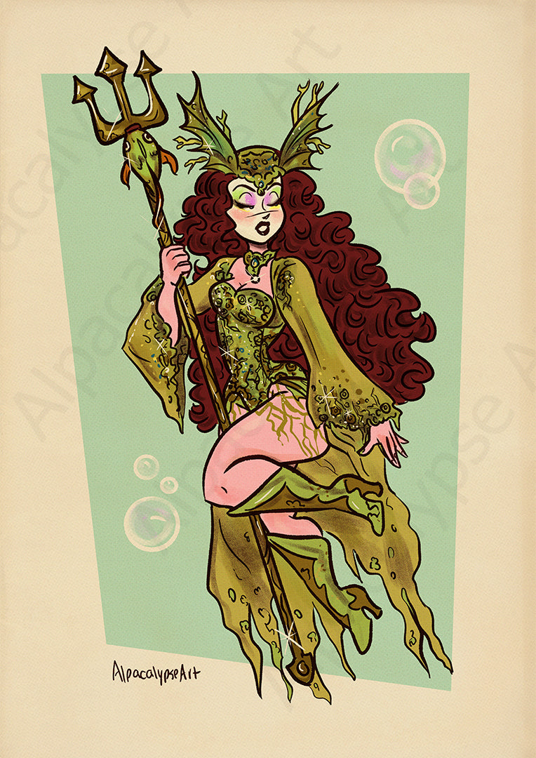 Mermaid Chappell Print