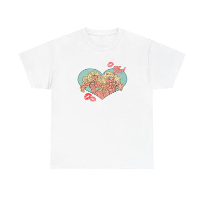 Kissy Kissy Miss Piggy Unisex Tee Alpacalypse Art