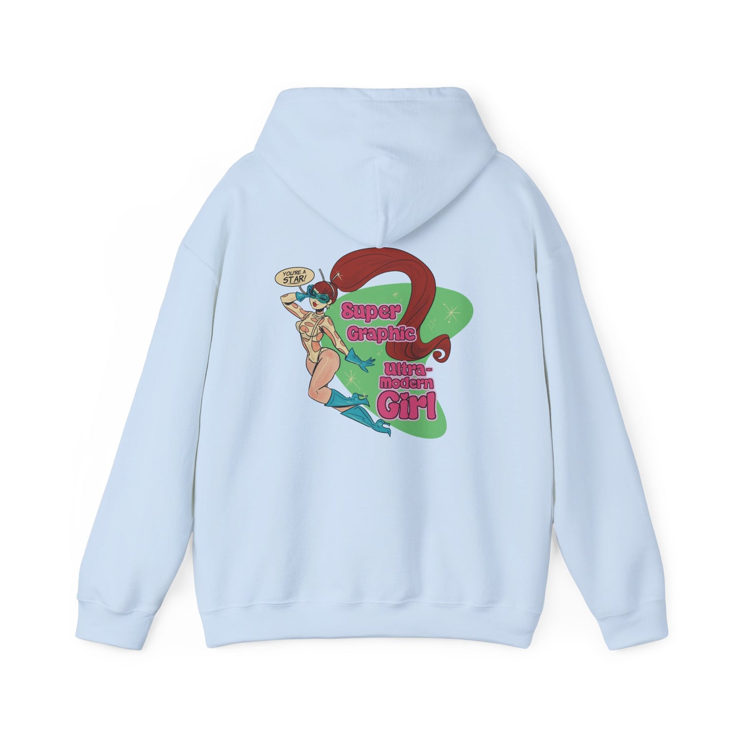 You're A Star Hoodie - Unisex Hooded Sweatshirt by Alpaclypse Art