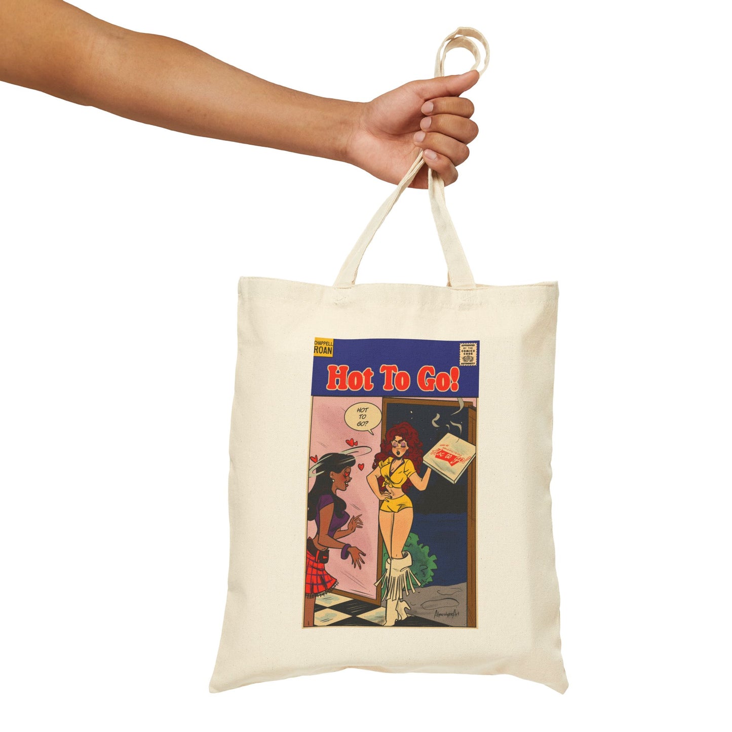 Hot To Go Chappell Roan-Inspired Canvas Tote Bag