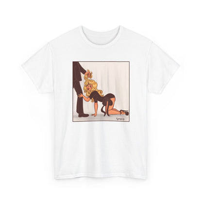 Mans Best Friend Unisex Tee by Alpacalypse Art