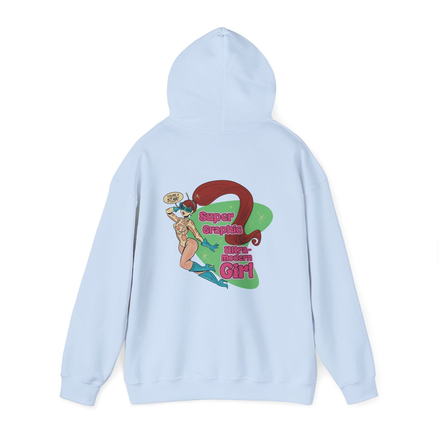 You're A Star Hoodie - Unisex Hooded Sweatshirt by Alpaclypse Art