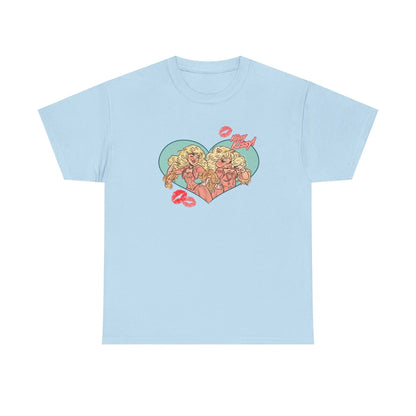 Kissy Kissy Miss Piggy Unisex Tee Alpacalypse Art