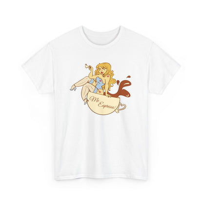 Me Espresso Unisex Tee by Alpacalypse Art