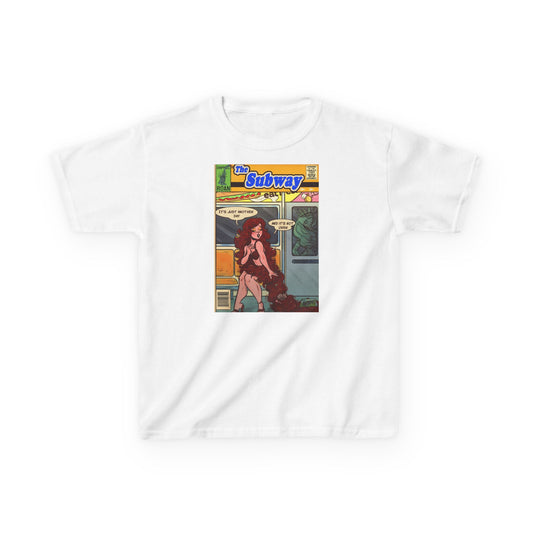 Subway Baby Tee by Alpacalypse Art