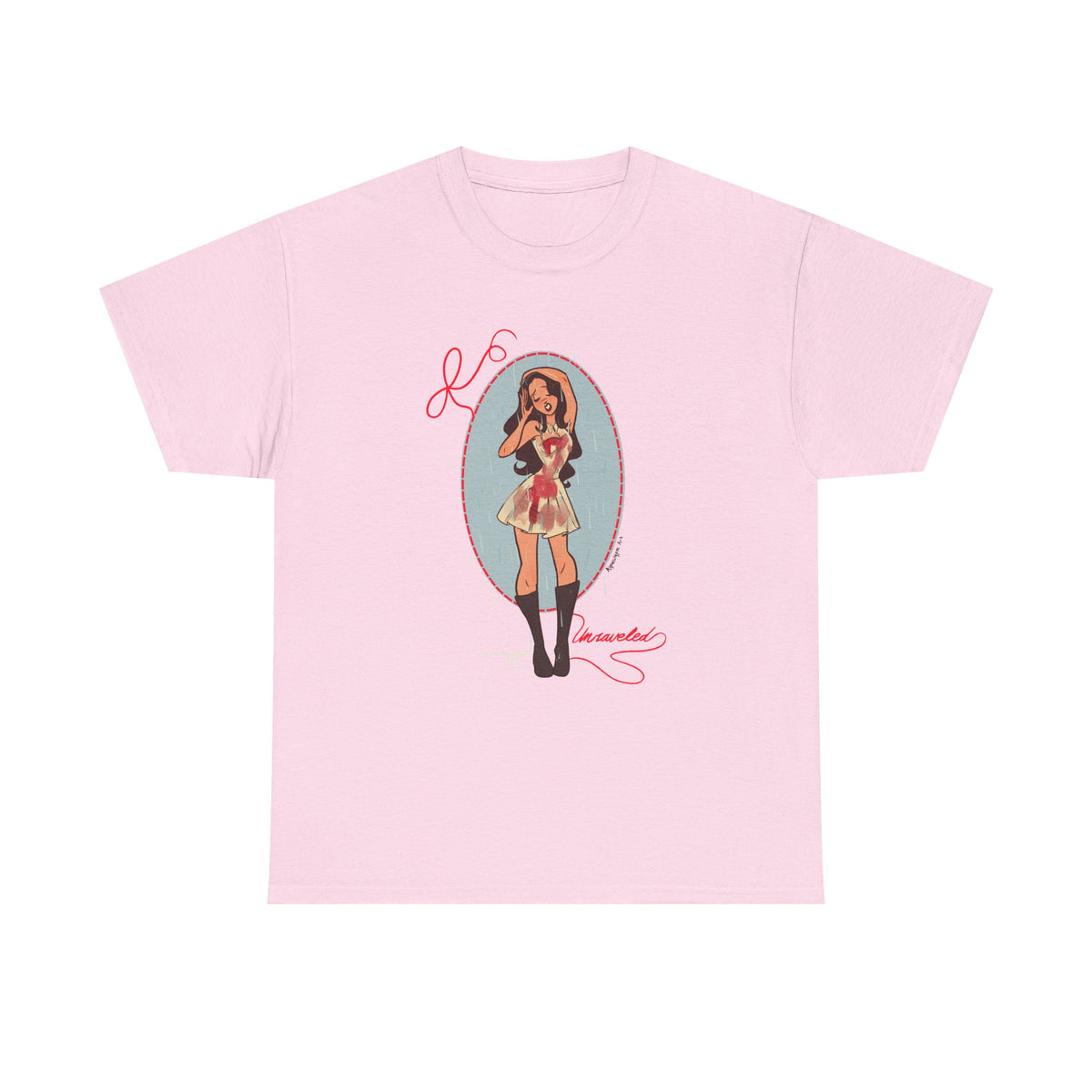 Olivia Rodrigo's Disappearing Dress Unisex Tee Printify