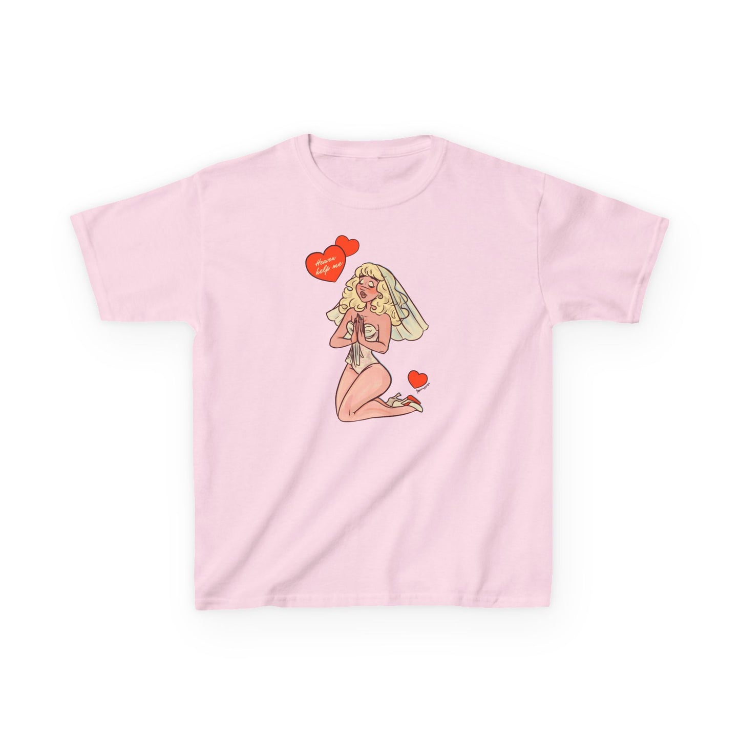 Heaven Help Me Sabrina Carpenter Baby Tee Printify