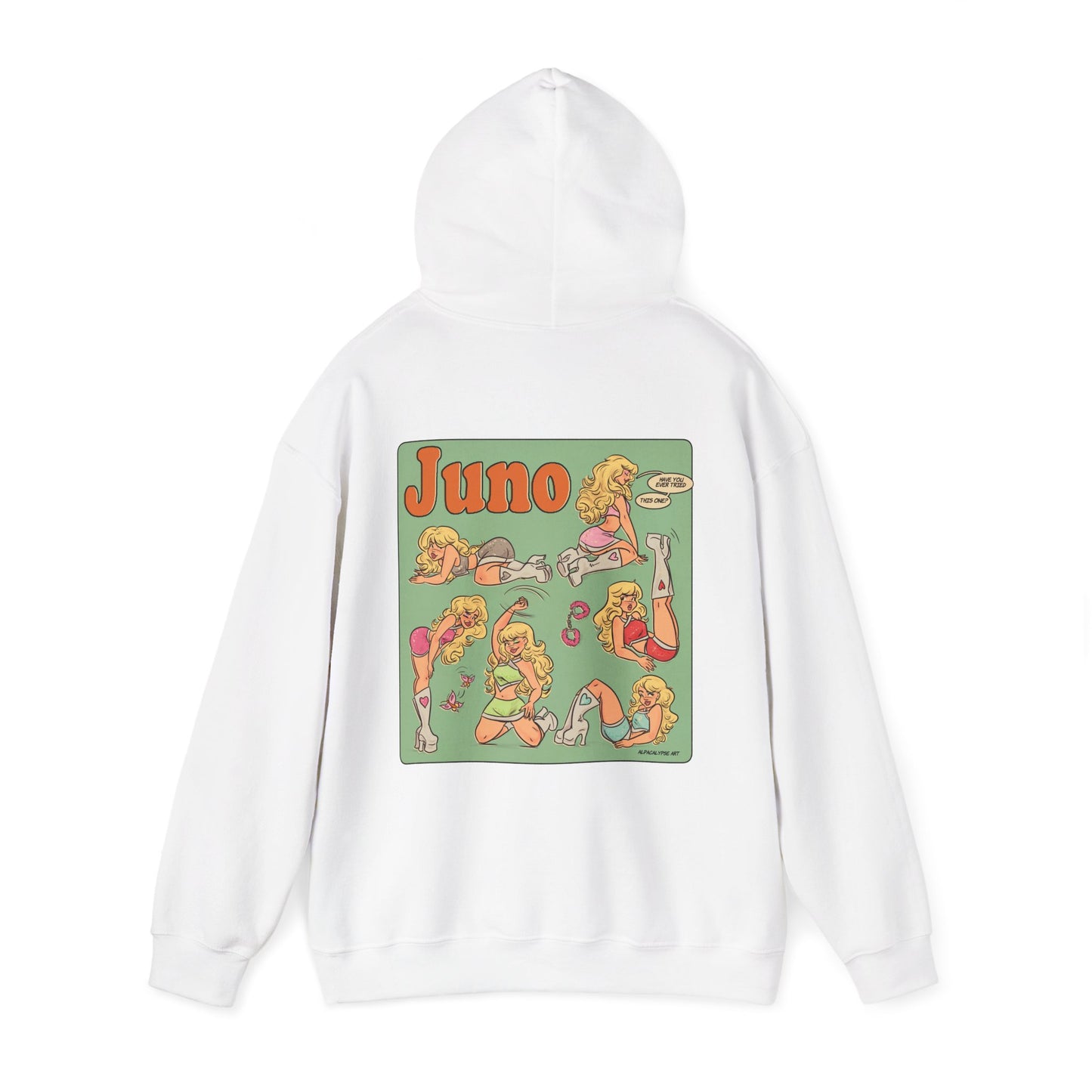 Juno Hoodie - Unisex Hooded Sweatshirt by Alpaclypse Art
