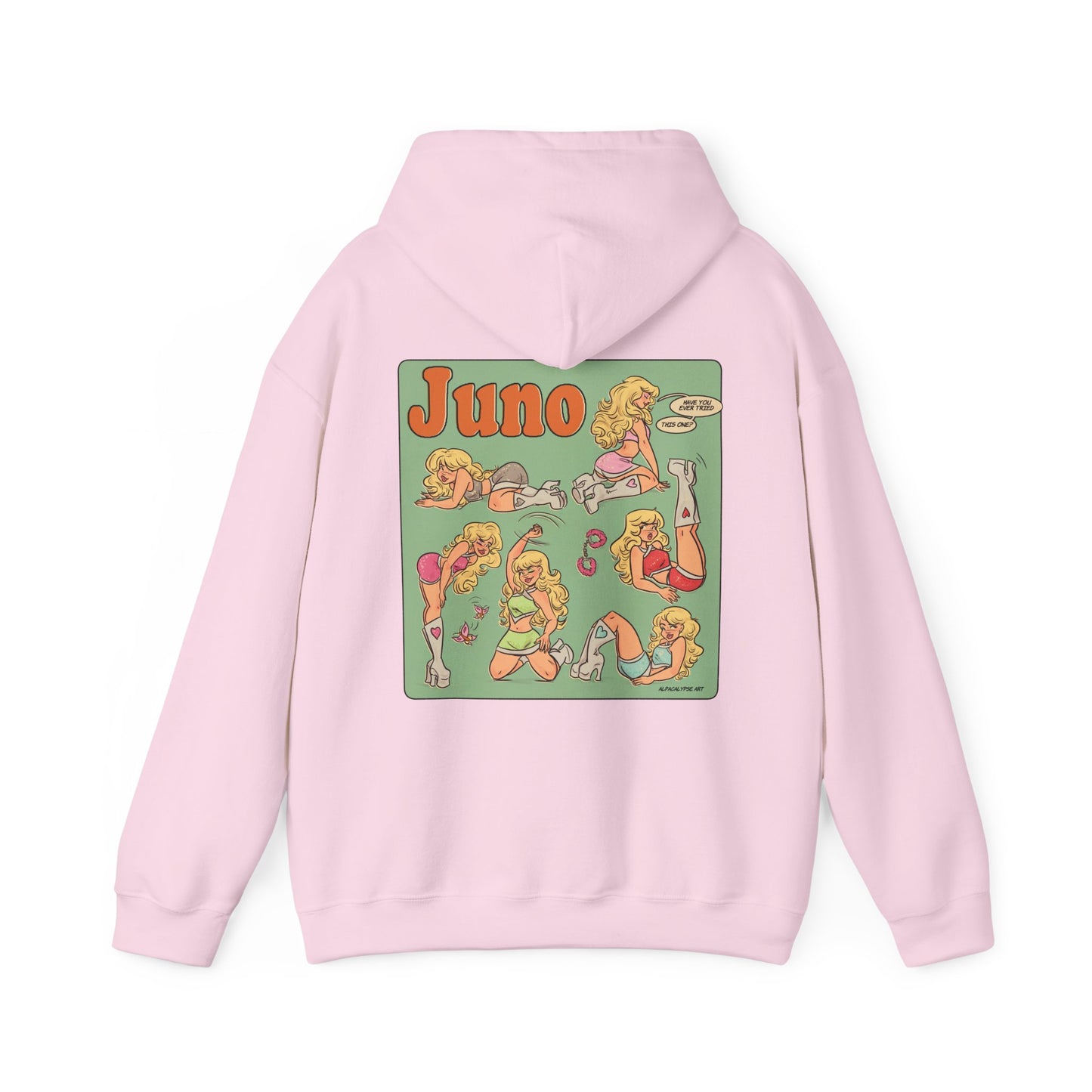 Juno Hoodie - Unisex Hooded Sweatshirt by Alpaclypse Art