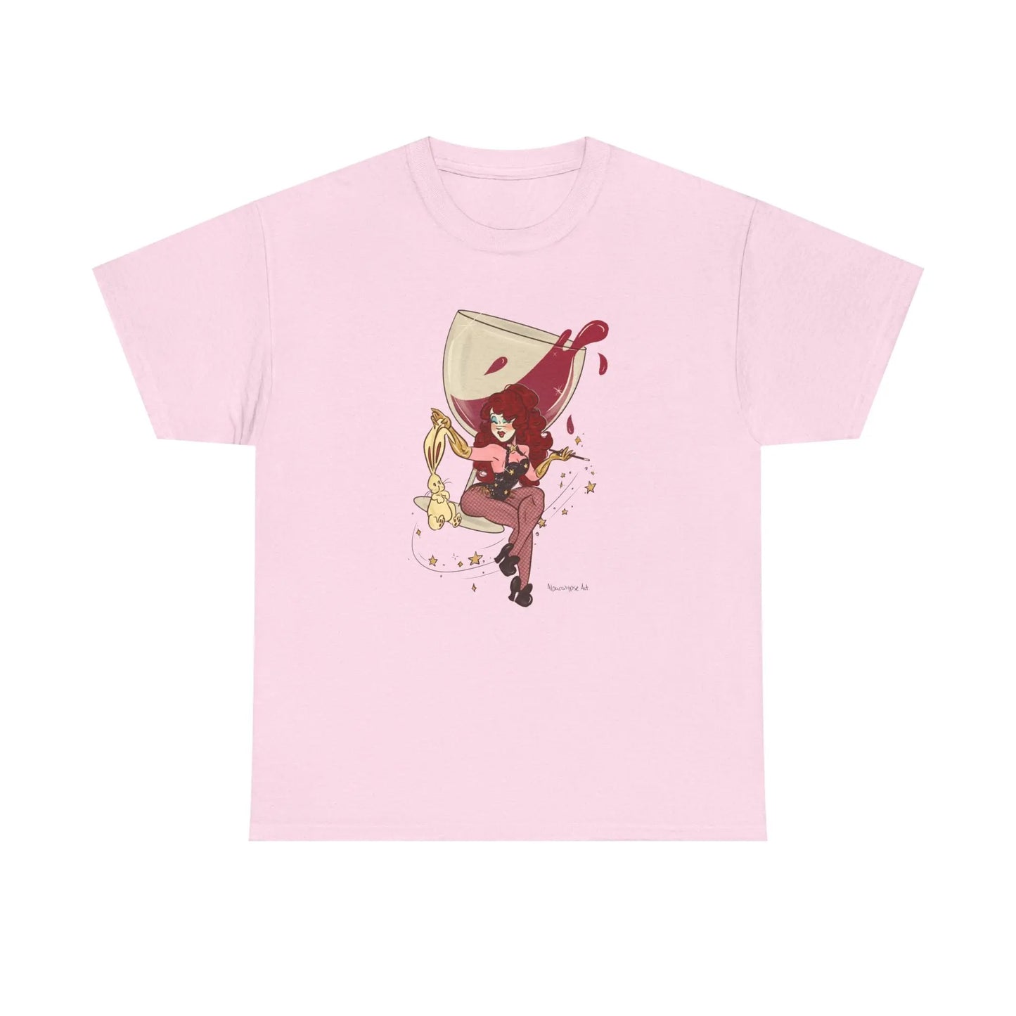 Chappell Pin Up Unisex Tee Alpacalypse Art