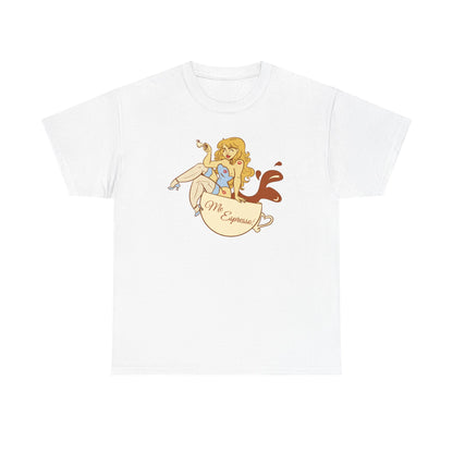 Me Espresso Unisex Tee by Alpacalypse Art