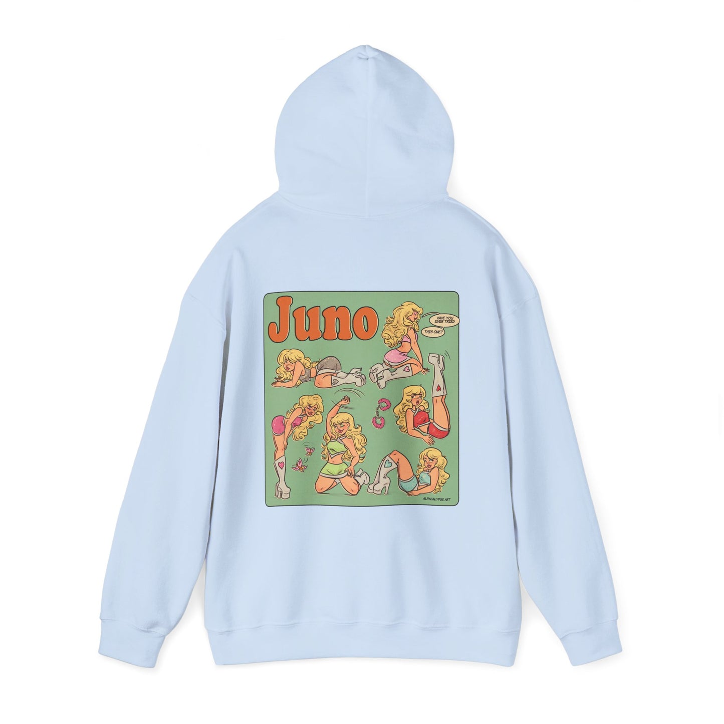 Juno Hoodie - Unisex Hooded Sweatshirt by Alpaclypse Art