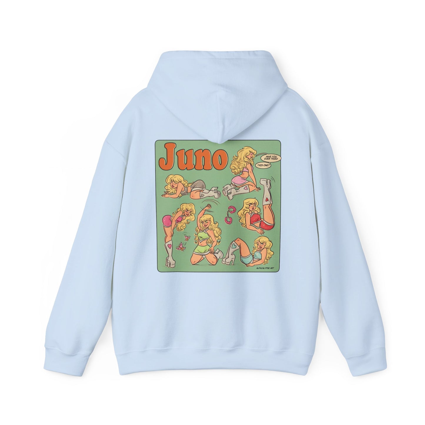Juno Hoodie - Unisex Hooded Sweatshirt by Alpaclypse Art