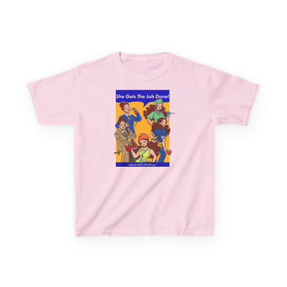 Job Done Baby Tee by Alpacalypse Art