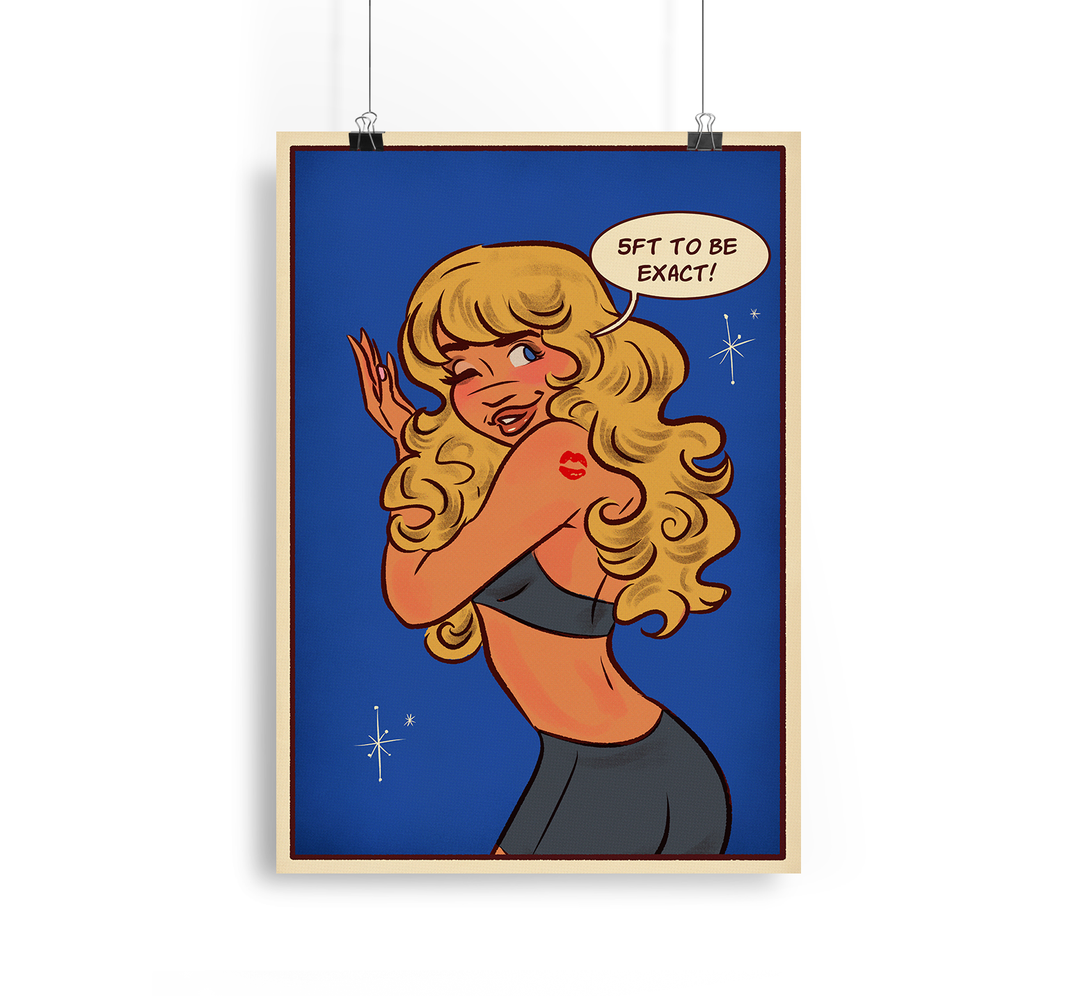 Sabrina Carpenter's Shorty Art Print Alpacalypse Art