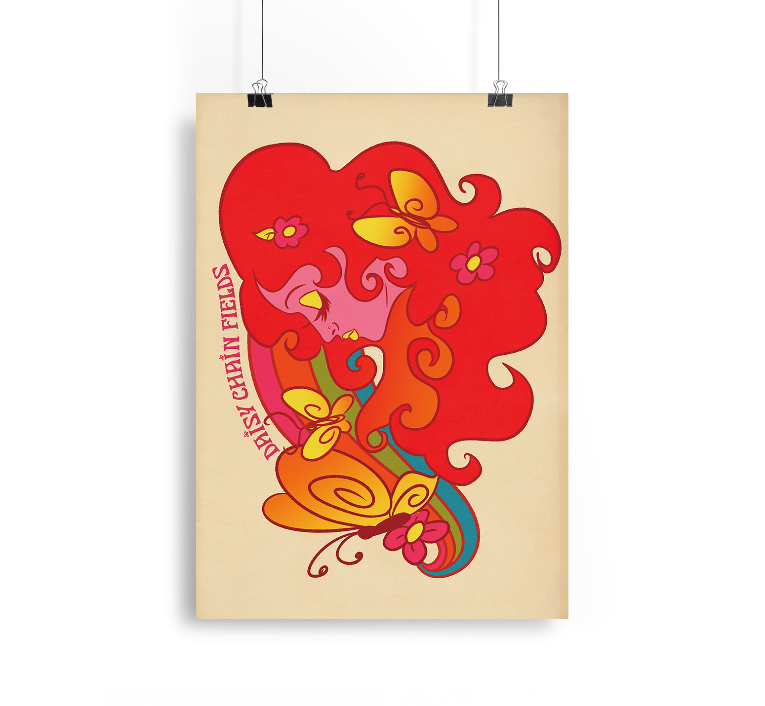Chappell Roan Daisy Chain Art Print Alpacalypse Art