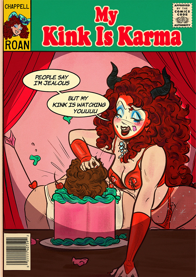Chappell Roan's My Kink Is Karma Cover Print Alpacalypse Art
