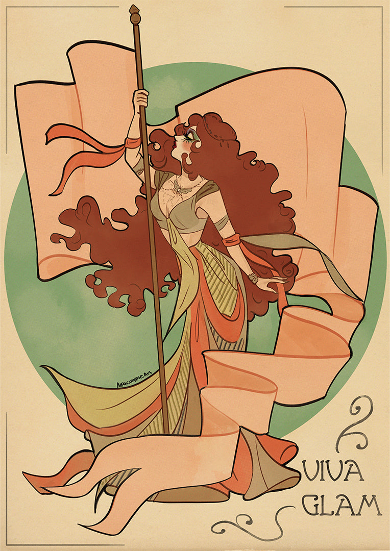 Viva Glam Art Print Alpacalypse Art