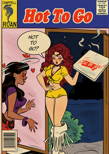 Chappell Roan's Hot To Go Cover Art Print Alpacalypse Art