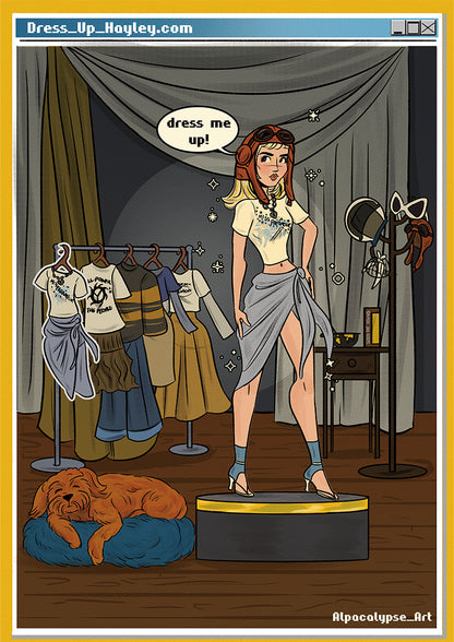 Dress Up Hayley Williams Print Alpacalypse Art
