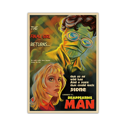 Disappearing Man Print Alpacalypse Art