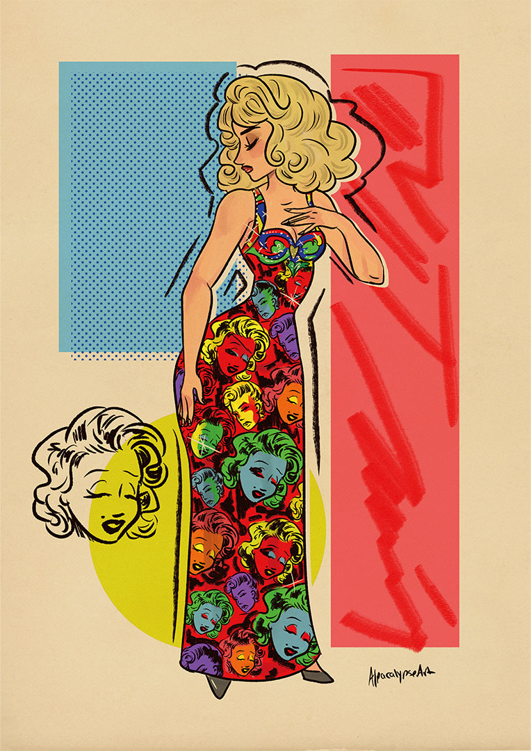 Sabrina Versace Print Alpacalypse Art