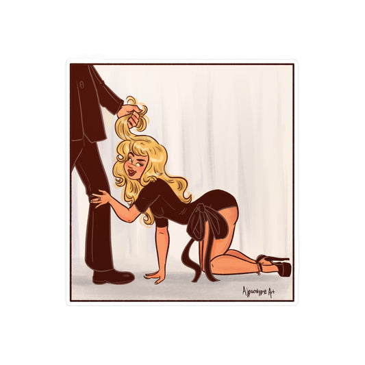 Hey Men Vinyl Kiss-Cut Sticker